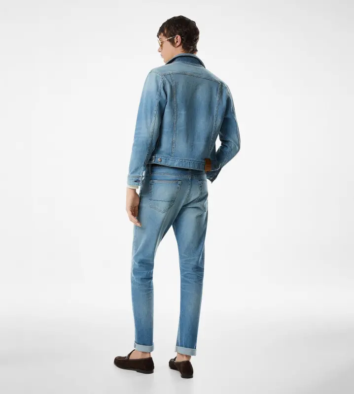 SELVEDGE ICON DENIM JACKET SUMMER BLUE online